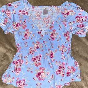 No Boundaries Floral Top